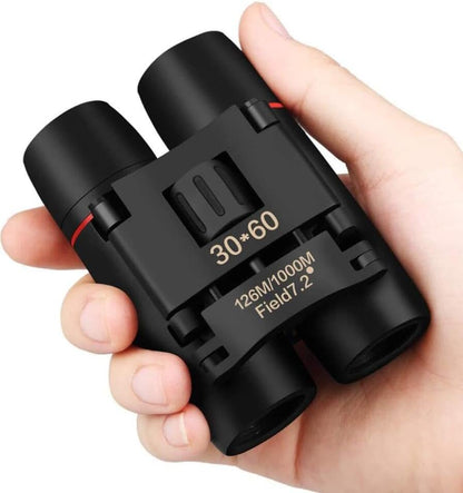 Compact 30X60 Binoculars, Lightweight Foldable