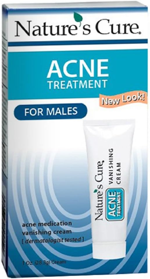 Nature's Cure Acne Treatment for Males