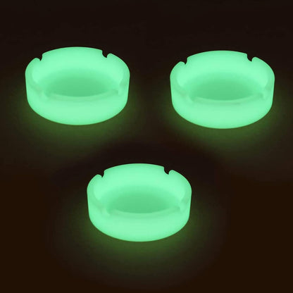 Luminous Silicone Ashtray for Outdoors