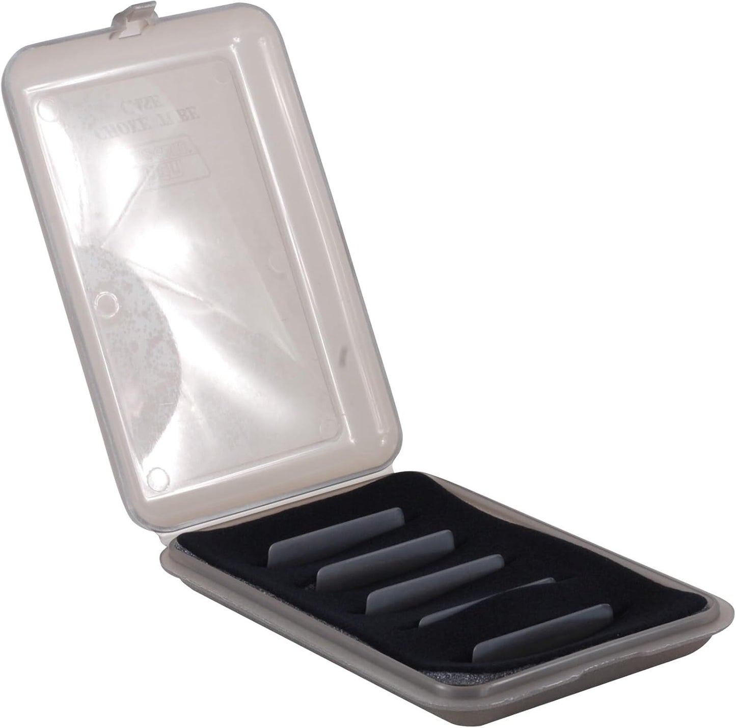 MTM Choke Tube Case for 6 Extended Tubes, Clear Smoke