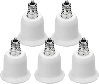 JACKYLED E12 to E26 Light Socket Adapters