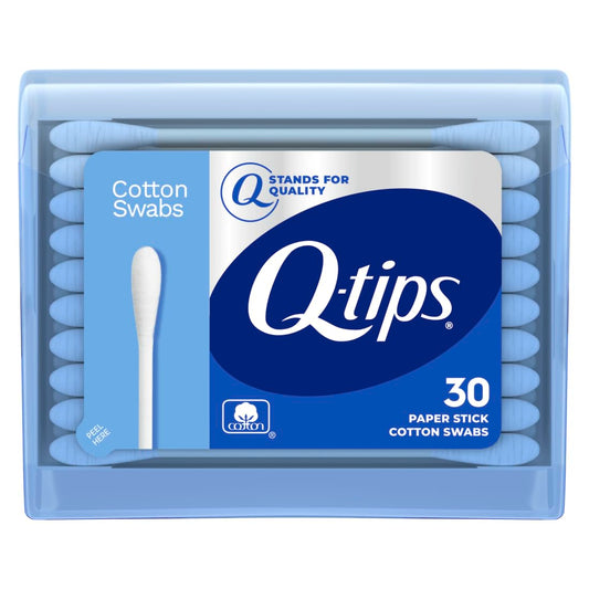 Q-tips Travel Pack, 30 Count, Blue