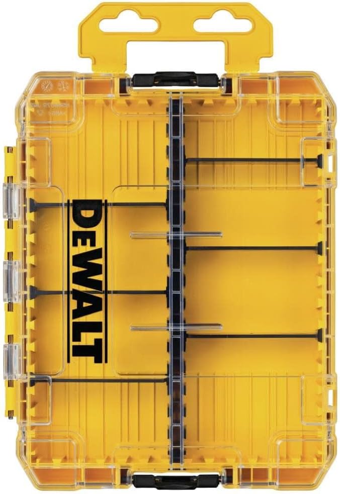 DEWALT Medium Tough Tool Case, Yellow