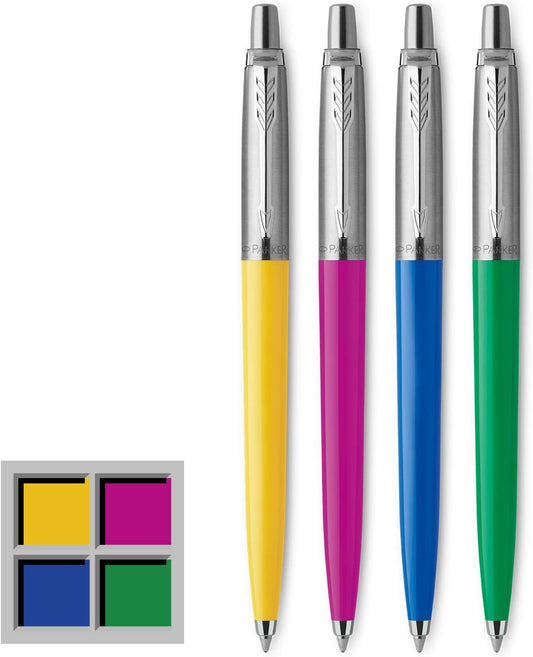 Parker Jotter Originals Ballpoint Pen, 4 Pack