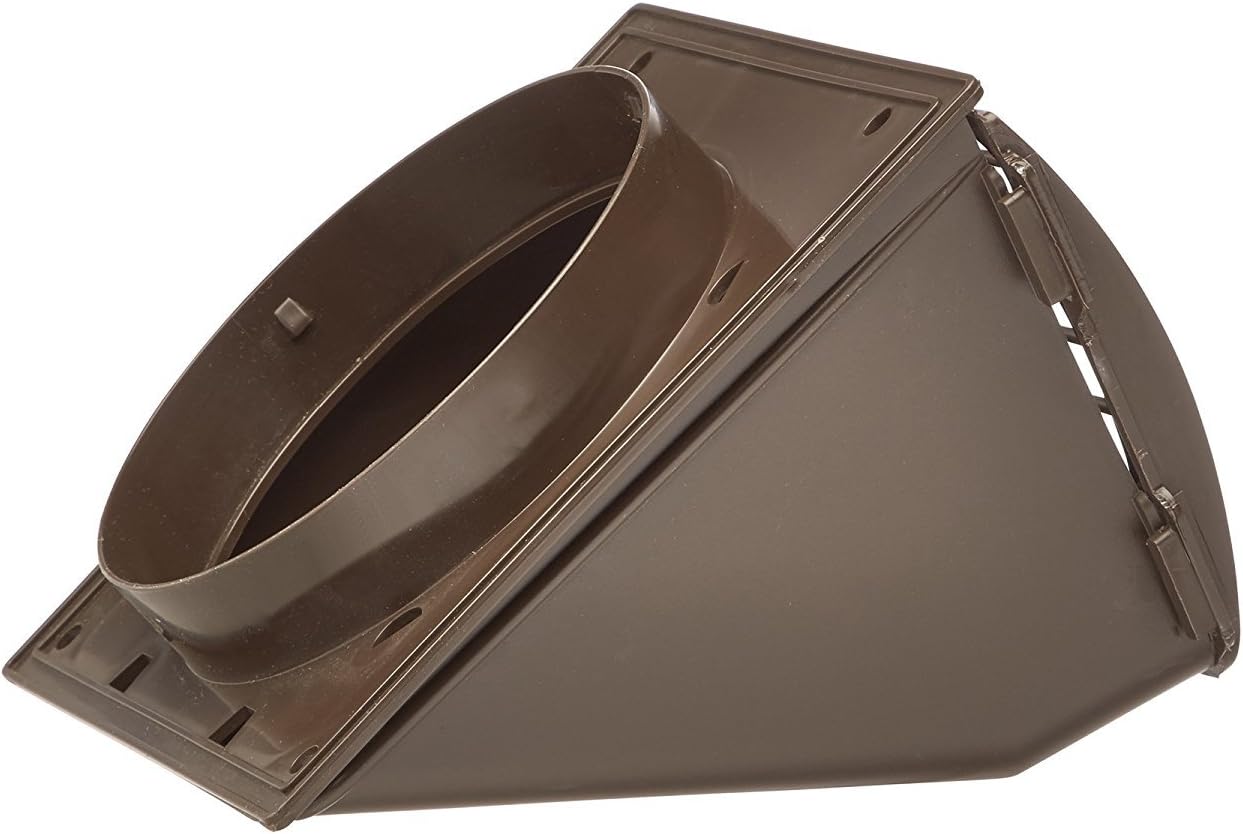 Lambro Dryer Vent Hood, Brown