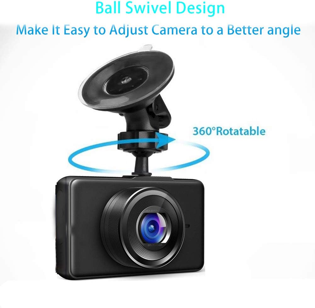 Dash Cam Suction Cup Mount, Screw-Connect