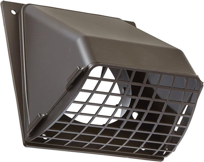 Lambro Dryer Vent Hood, Brown