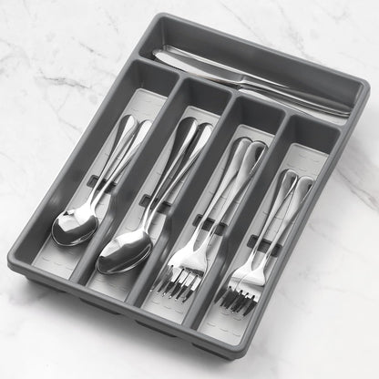 Silverware Organizer with Cutlery Icons