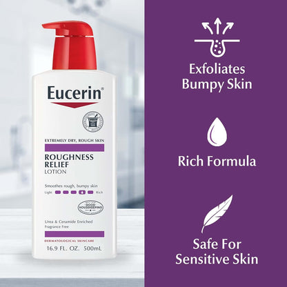 Eucerin Roughness Relief Lotion, Urea-Enriched