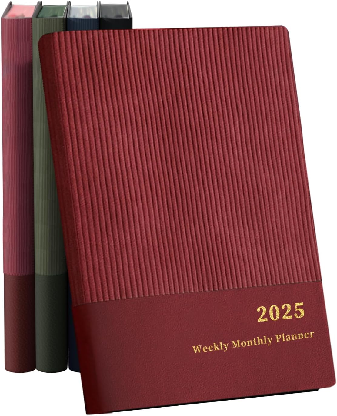 2025 Weekly Monthly Planner, 8.25"×5.85", 12 Months Jan-Dec