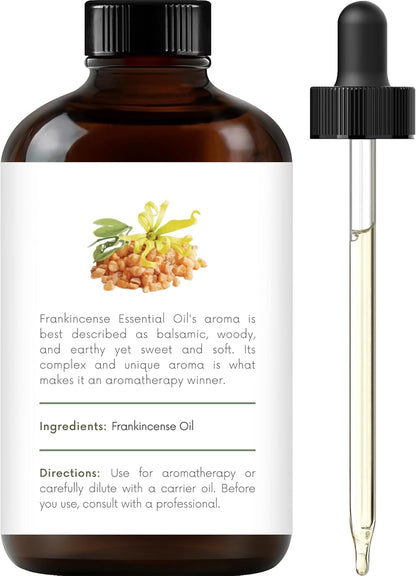 Frankincense Essential Oil, 4 Fl Oz, 100% Pure & Natural