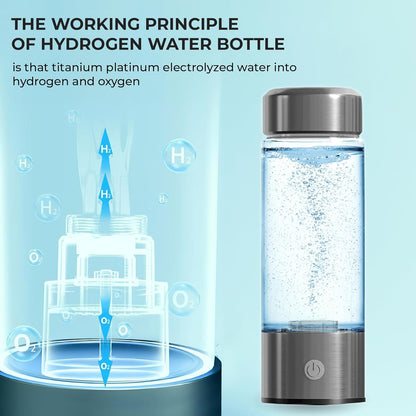 GotHydroWater Hydrogen Water Bottle, 420ml