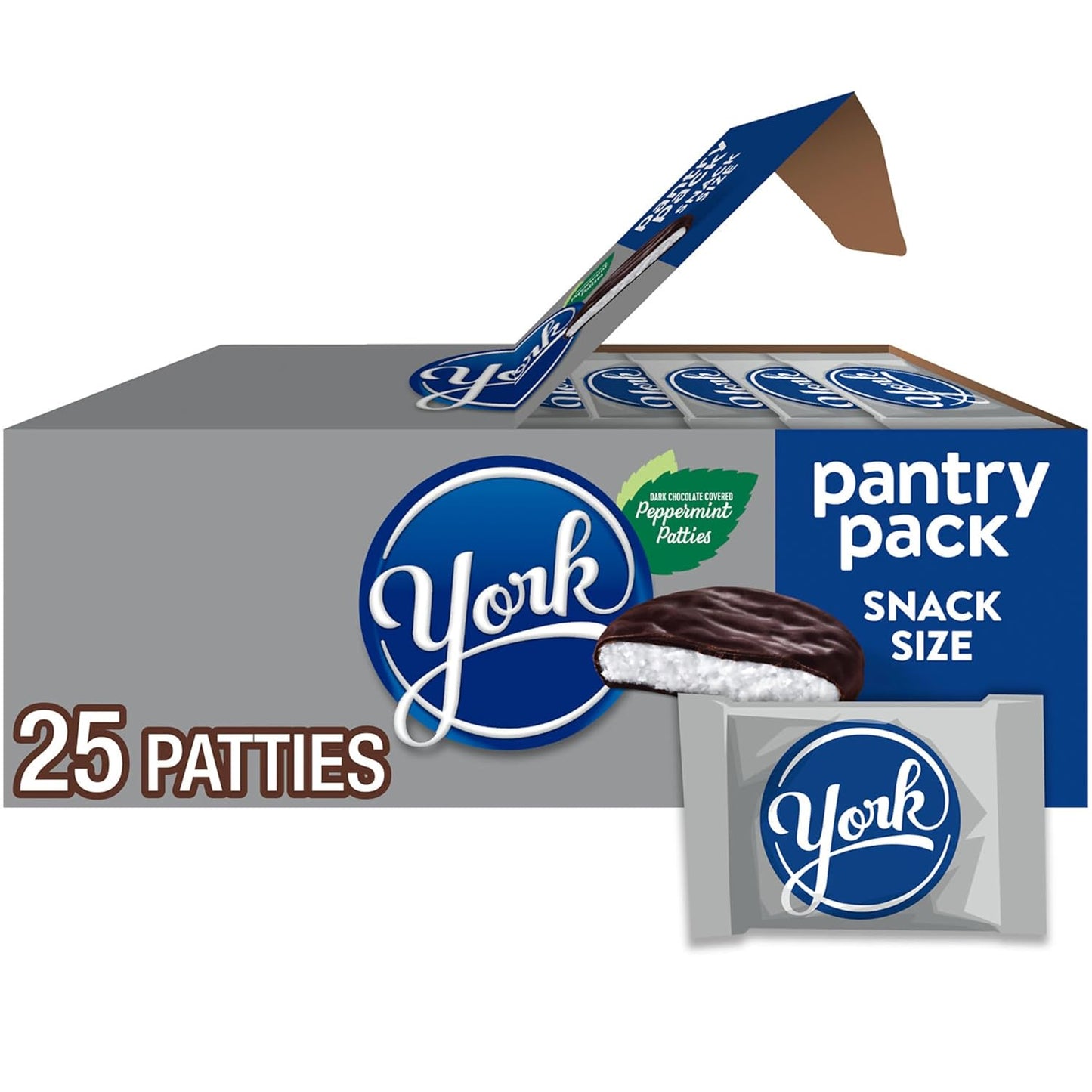 YORK Dark Chocolate Peppermint Patties, 15 oz