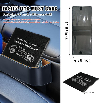 2-Pack Car Registration & Insurance Document Holders