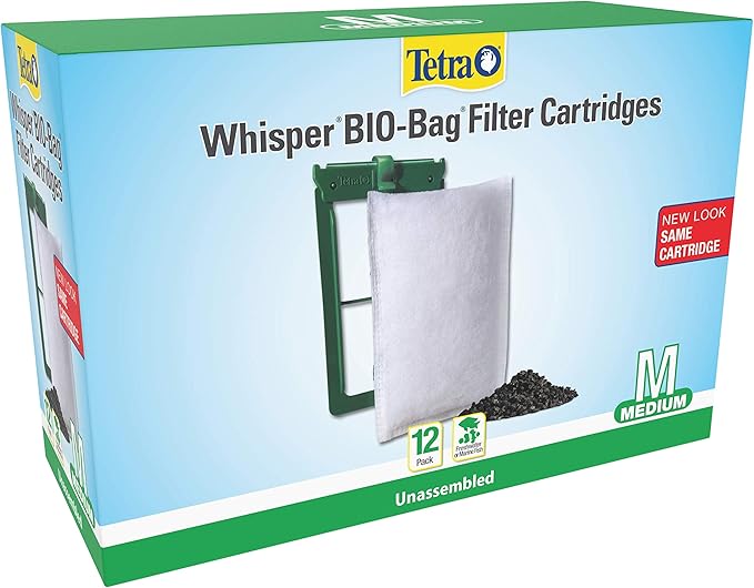 12-Pack Medium Whisper Bio-Bag Filter Cartridges