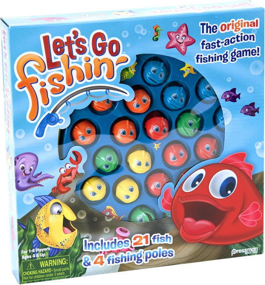 Let's Go Fishin' Game by Pressman