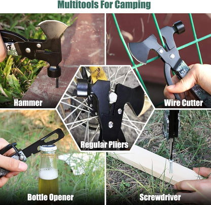 16-in-1 Multitool Camping Gear for Men