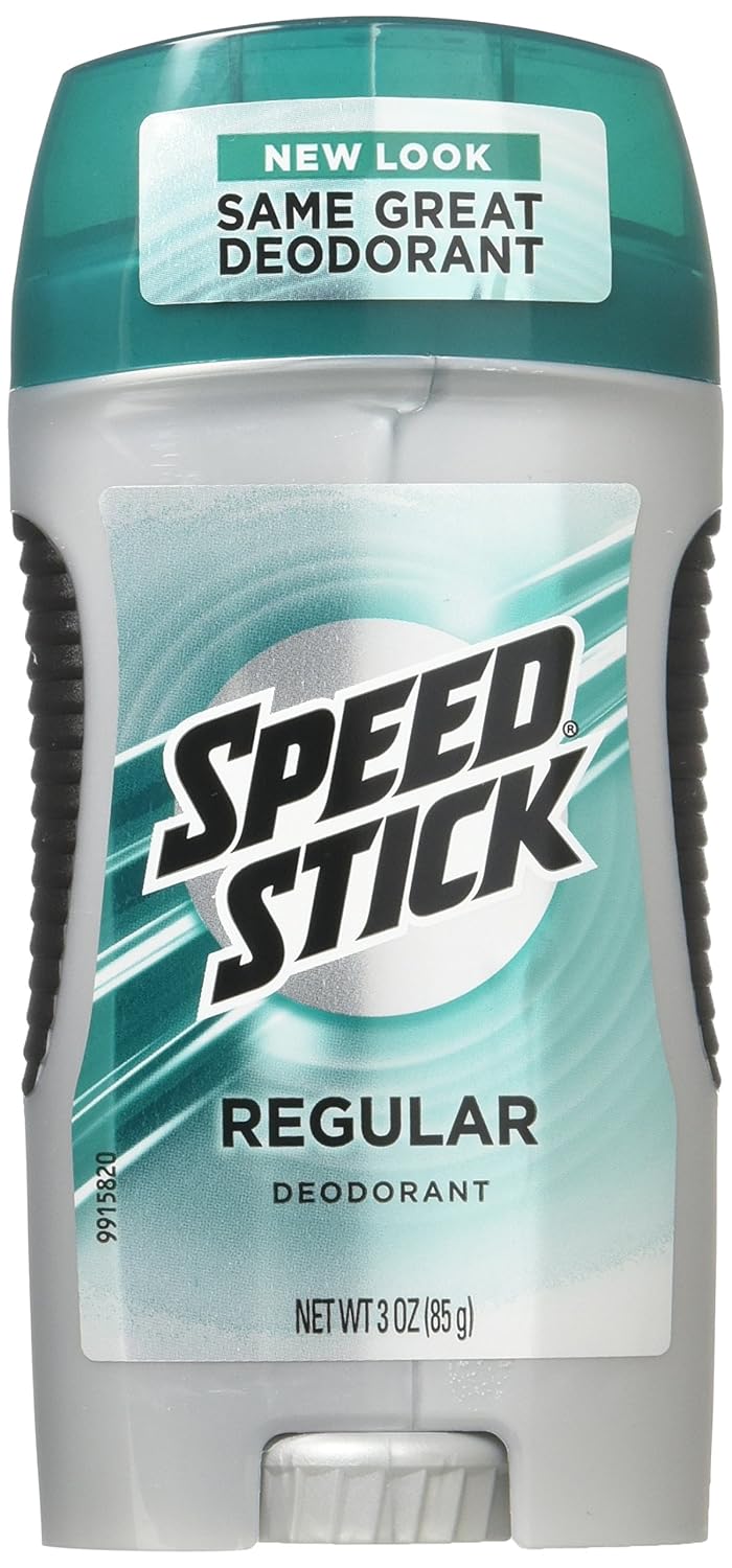 Speed Stick Deodorant, Regular 6-Pack