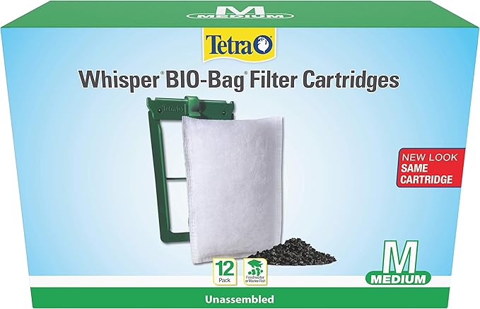 12-Pack Medium Whisper Bio-Bag Filter Cartridges