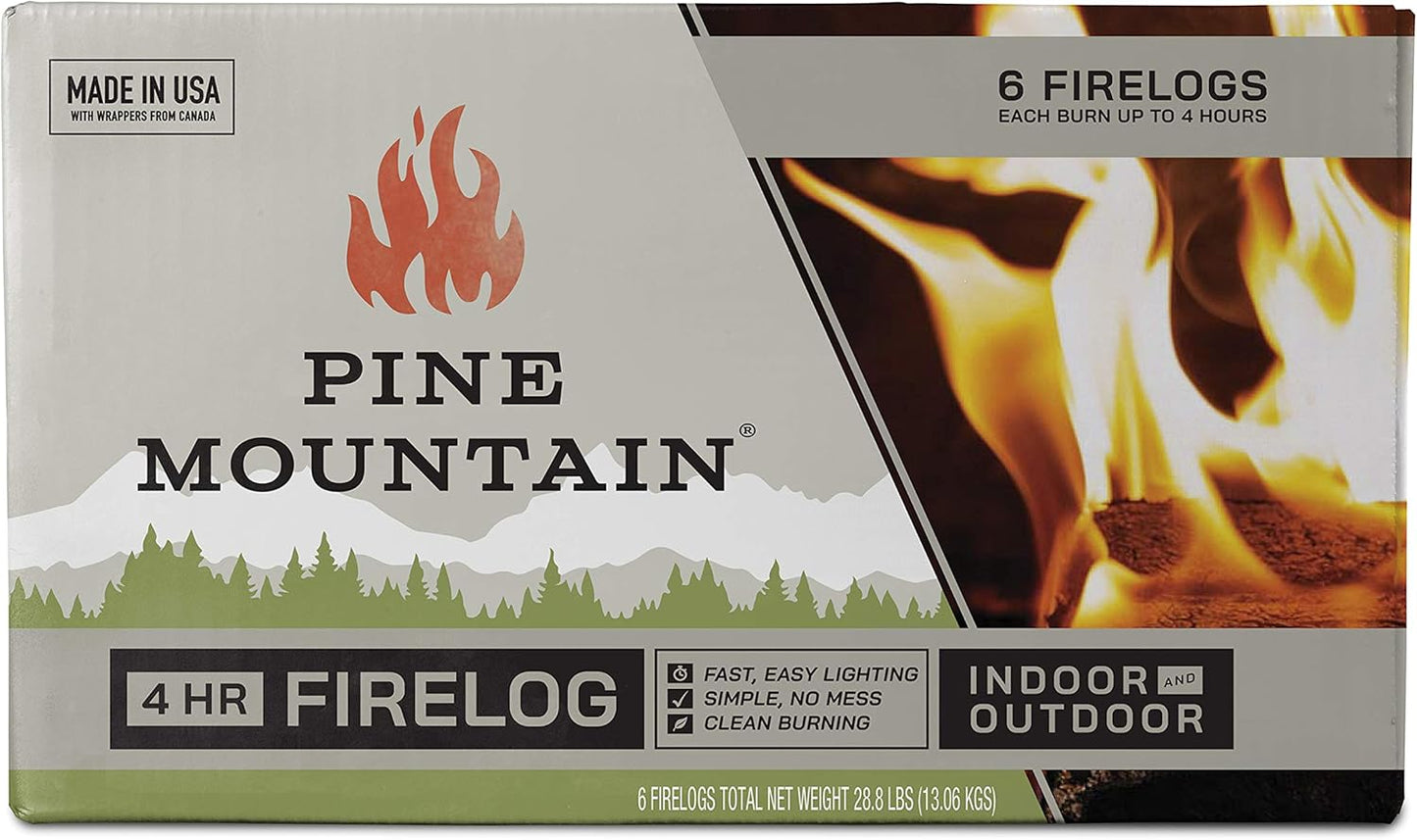 Pine Mountain Fire Fuel Logs, 4-Hour Burn