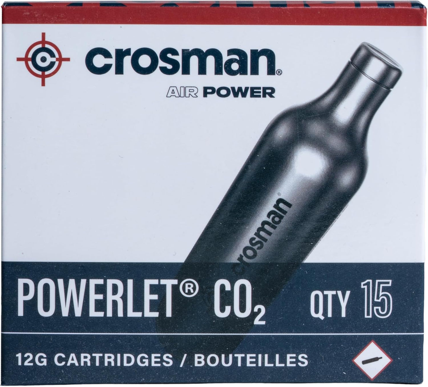 CO2 Gun Gas Airsoft Pellet Crosman 12g Cartridges