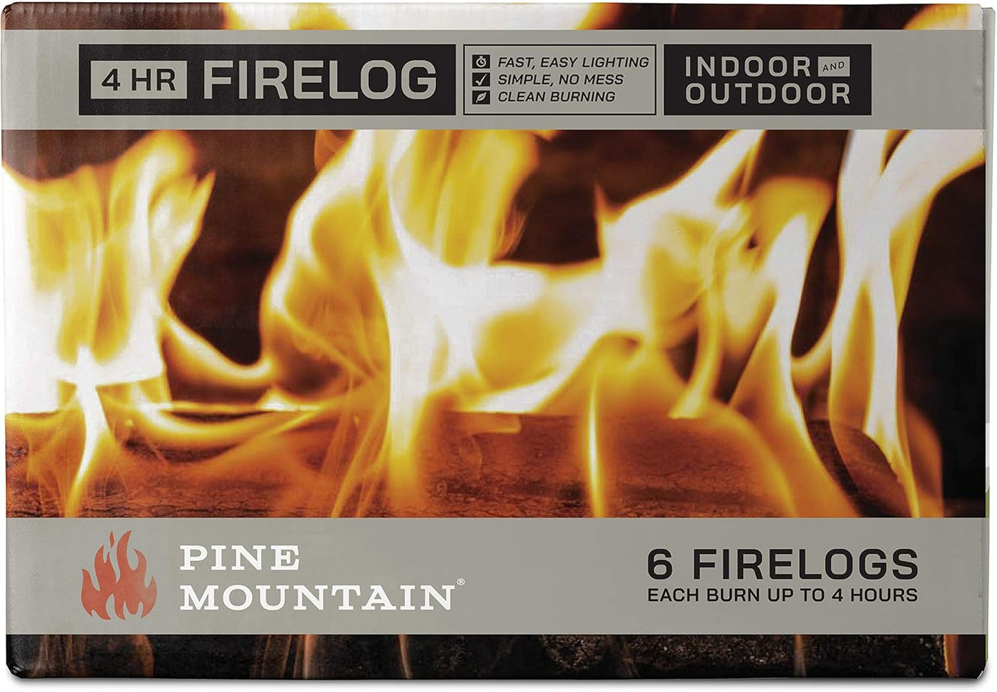 Pine Mountain Fire Fuel Logs, 4-Hour Burn