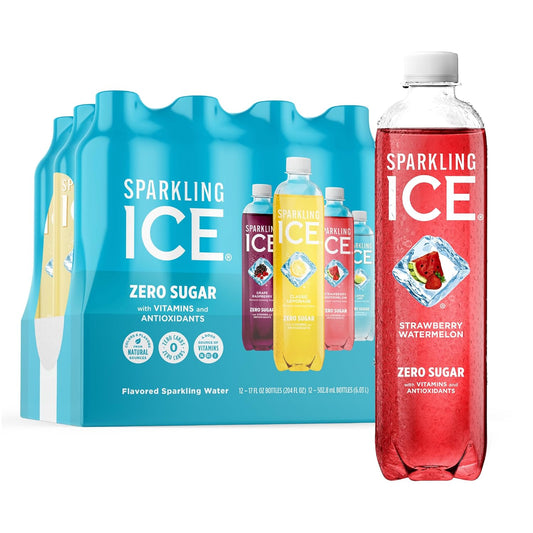 Sparkling Ice Blue Variety Pack, 17oz, 12-Count