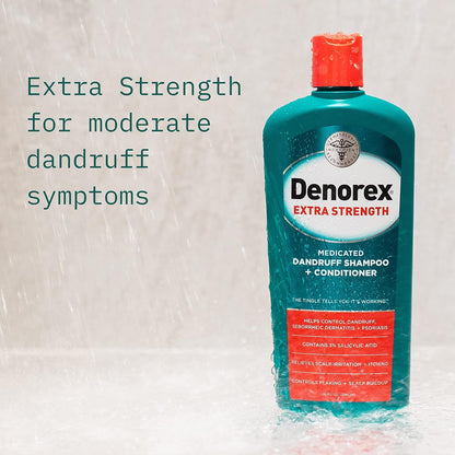 Denorex Extra Strength Anti-Dandruff Shampoo & Conditioner, 10oz